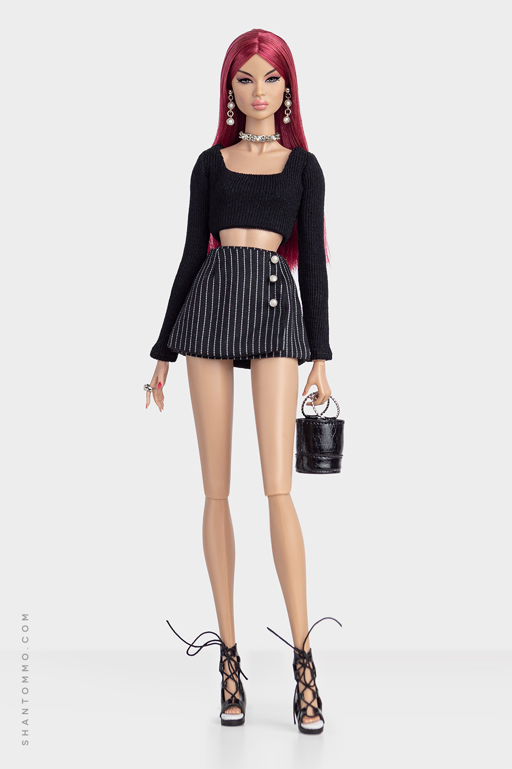 (Basics) Striped Skirt